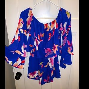 Floral romper
